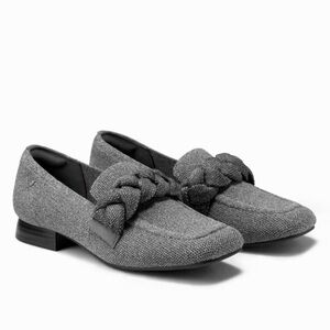 VIVAIA Square-Toe Knot Loafers (Caitlin2.0)